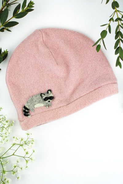 Raccoon Cashmere Hat - Baby