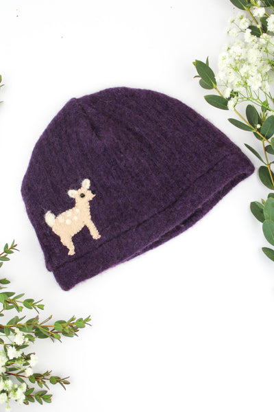 Fawn Cashmere Hat - Baby