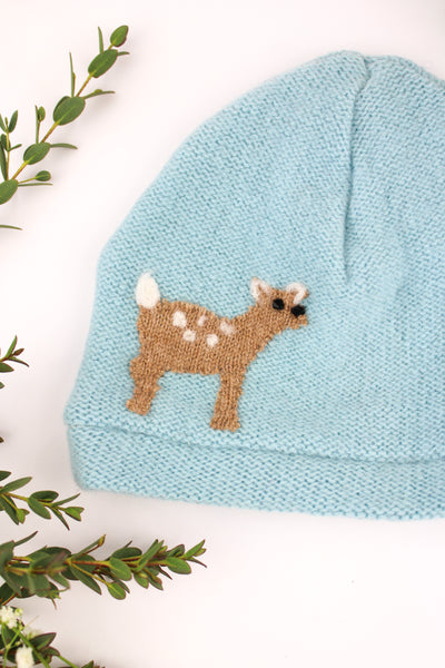 Fawn Cashmere Hat - Baby