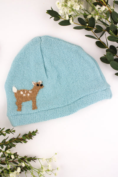 Fawn Cashmere Hat - Baby