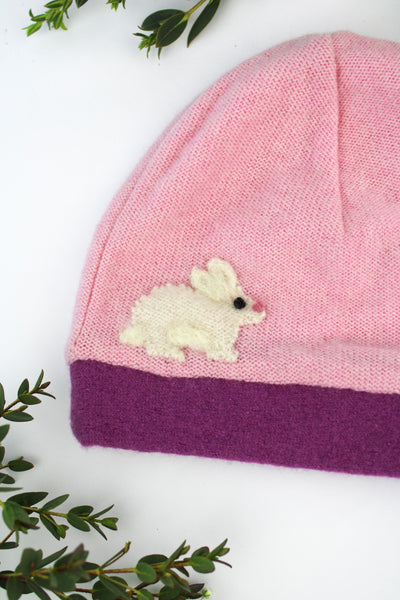 Bunny Cashmere Hat - Baby