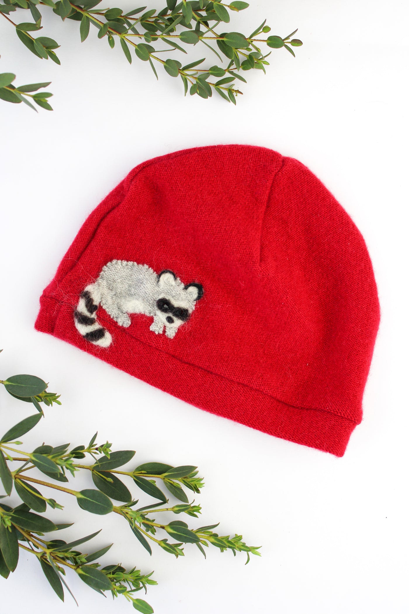 Raccoon Cashmere Hat - Baby