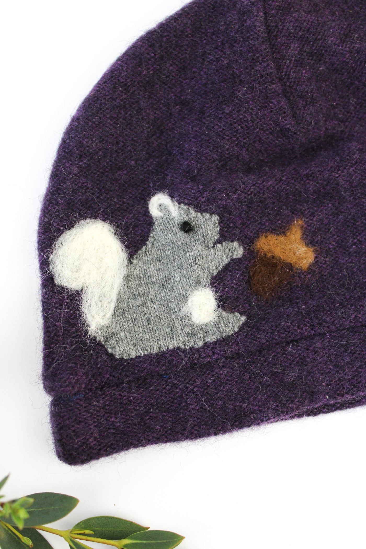 Squirrel Cashmere Hat - Baby