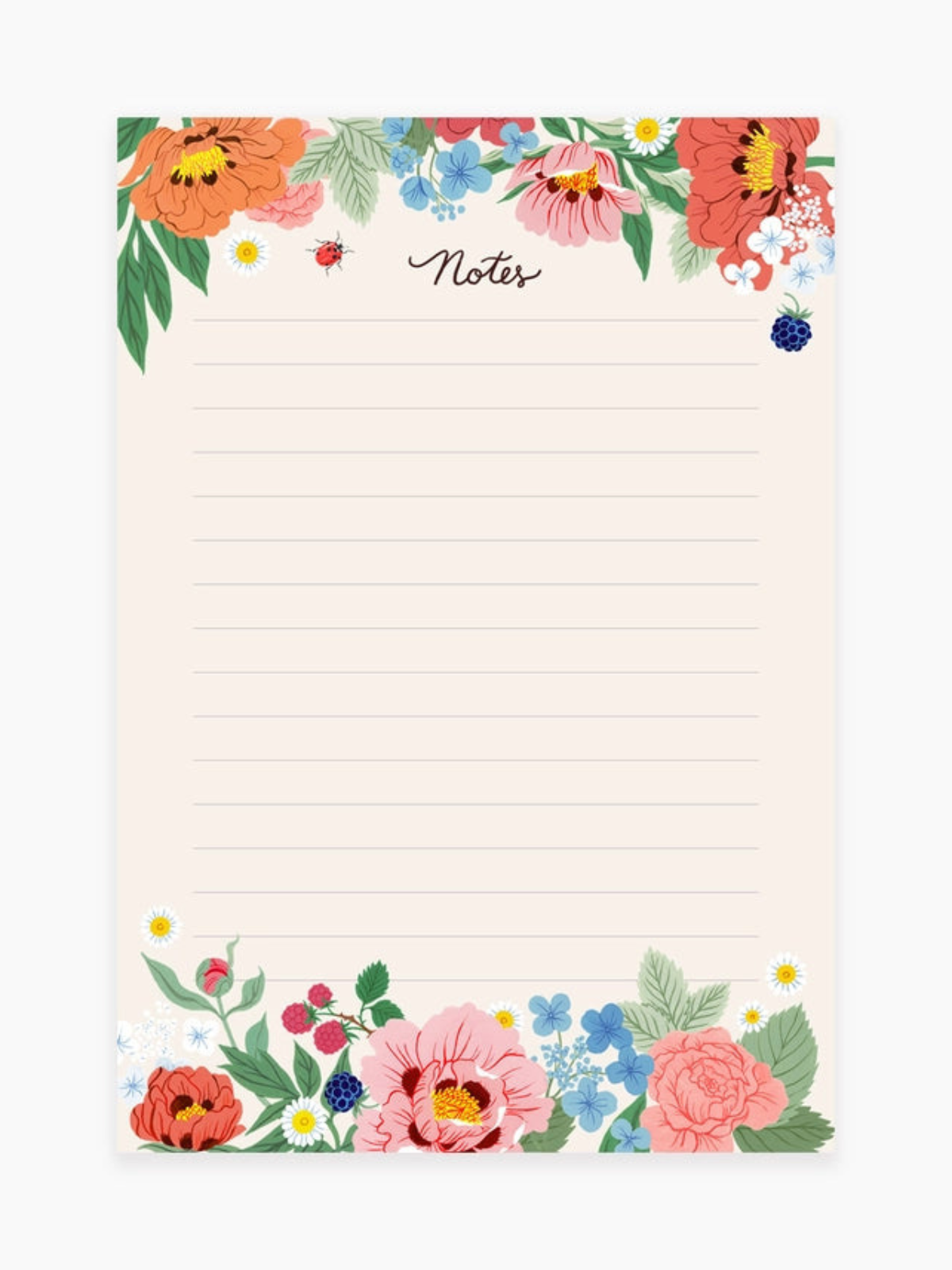 Botanical Notepad