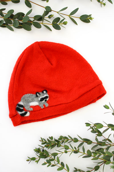 Raccoon Cashmere Hat - Baby