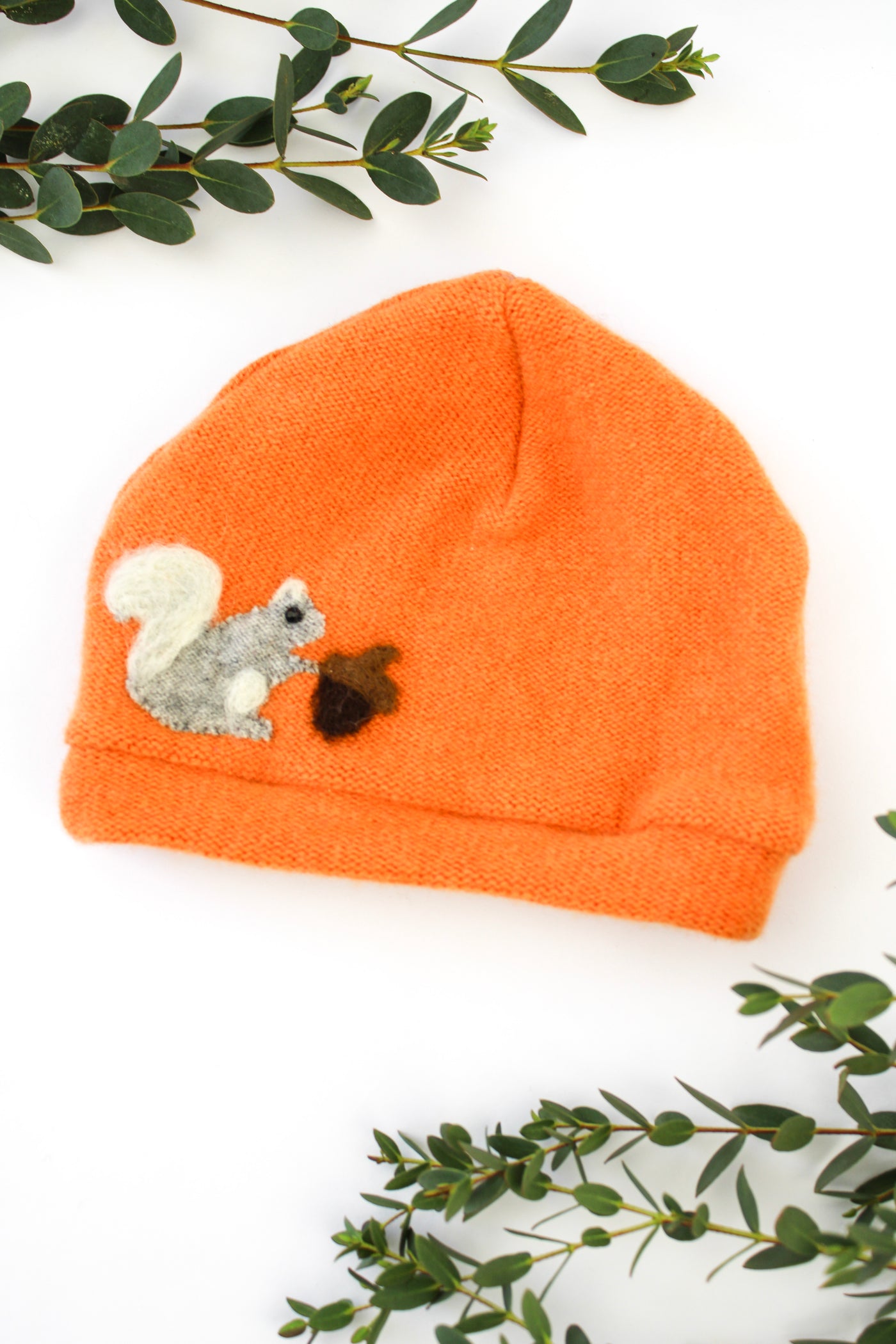 Squirrel Cashmere Hat - Baby