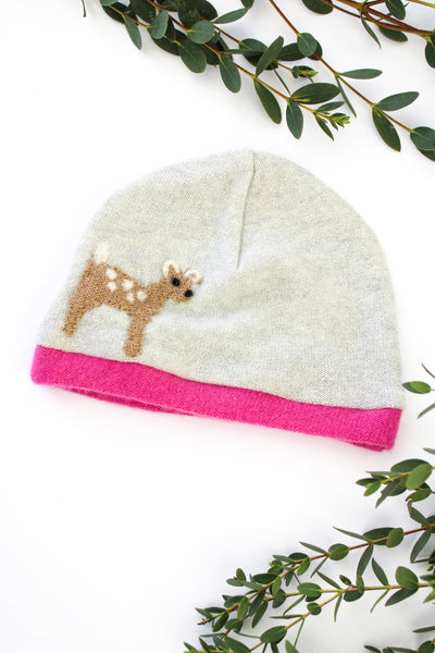 Fawn Cashmere Hat - Baby