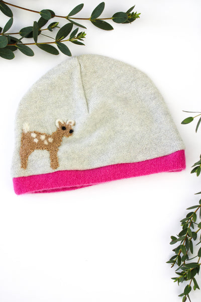 Fawn Cashmere Hat - Baby