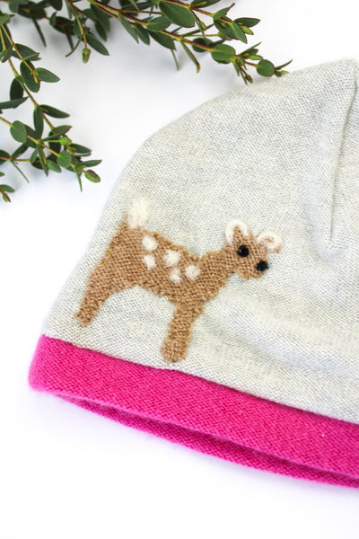 Fawn Cashmere Hat - Baby