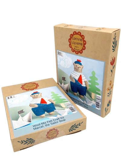 Marcel the Sailor Bear Felt Craft Mini Kit