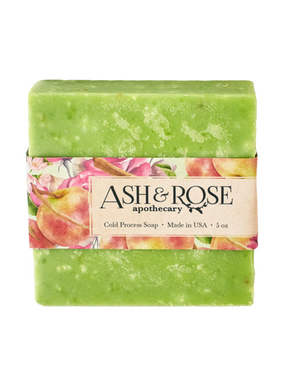 Apple Rose Soap Scrub Bar