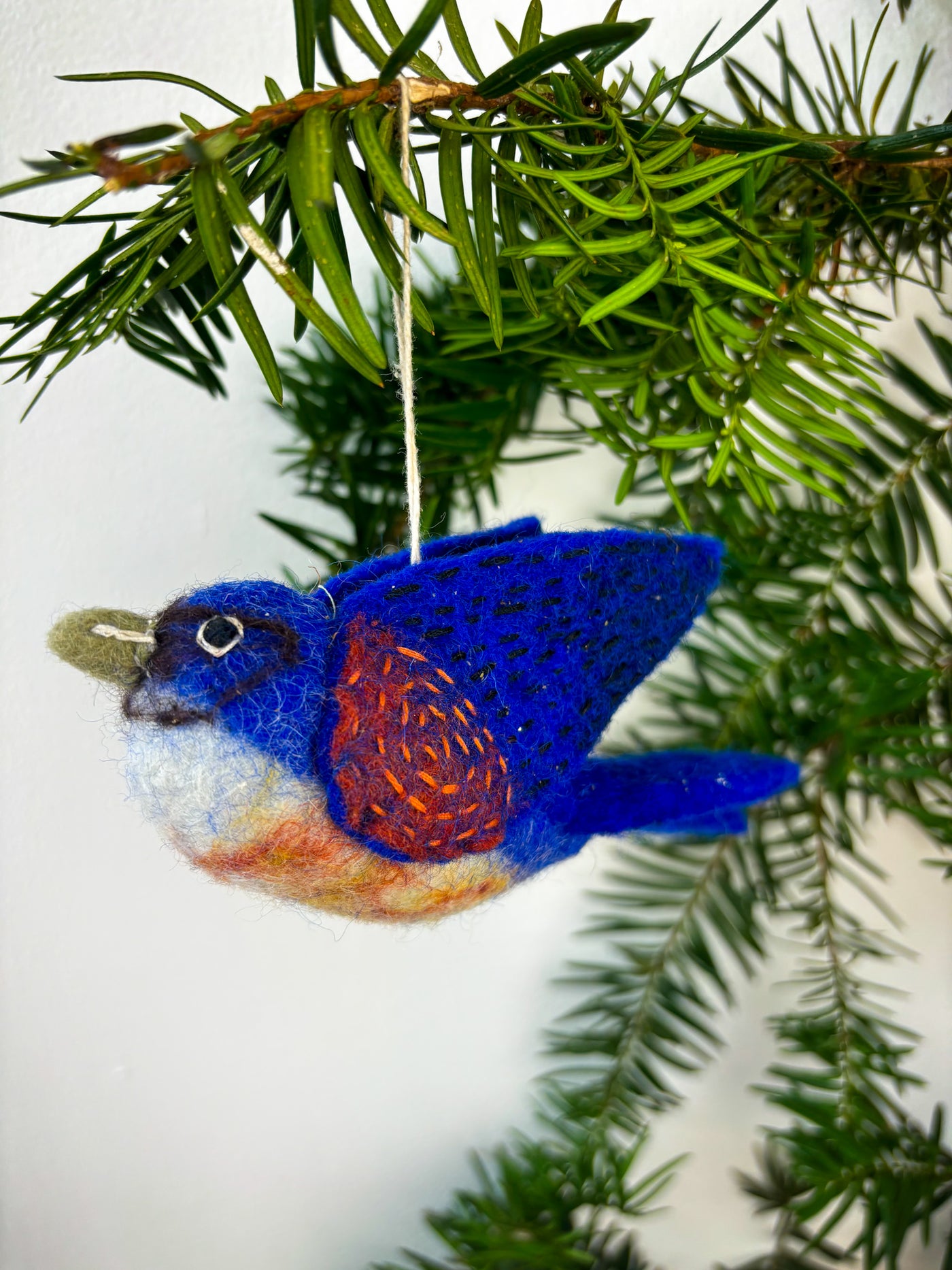 Needle Felted Bird Ornaments