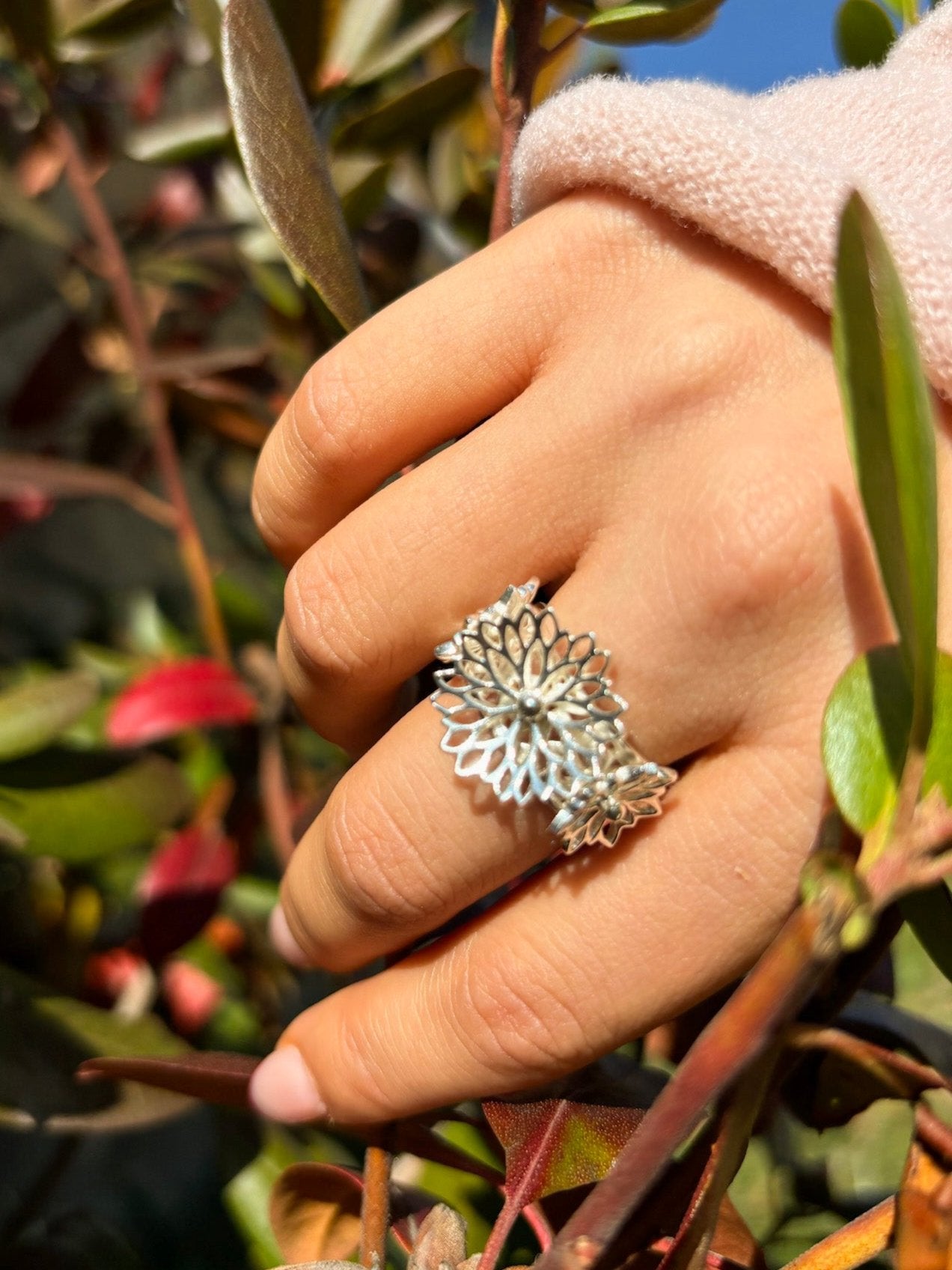 Big Bouquet Filigree Ring