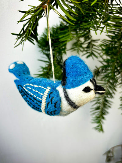 Needle Felted Bird Ornaments