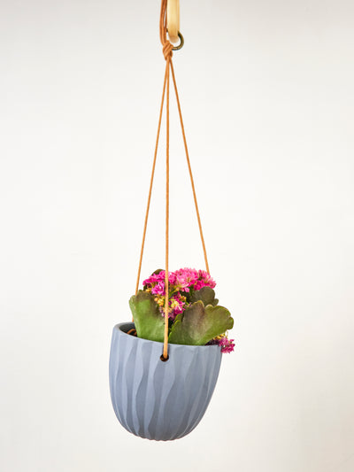 Virago Modern Hanging Planter- Waves