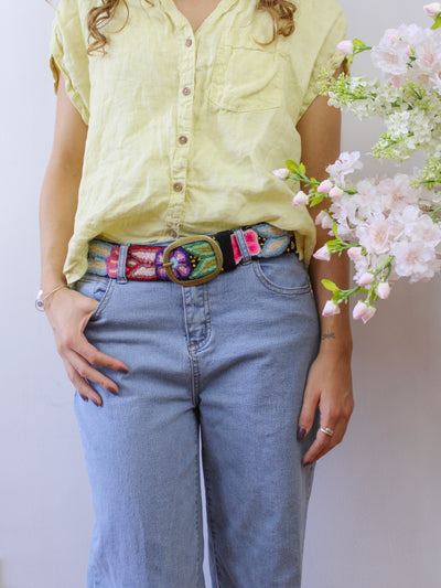 Botanica Embroidered Belt