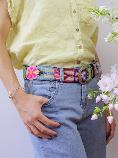 Botanica Embroidered Belt