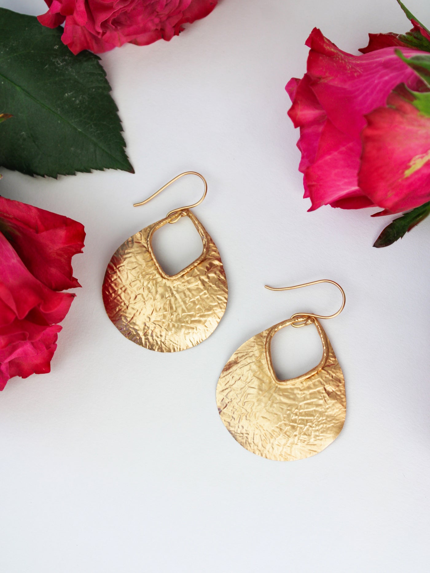 Camelia Drop Earrings