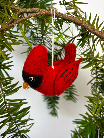 Needle Felted Bird Ornaments