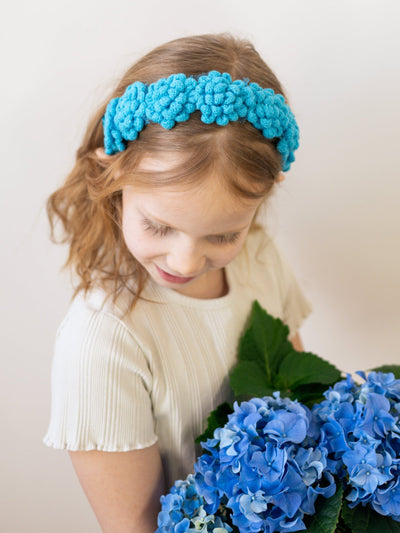 Crochet Puff Child Headband