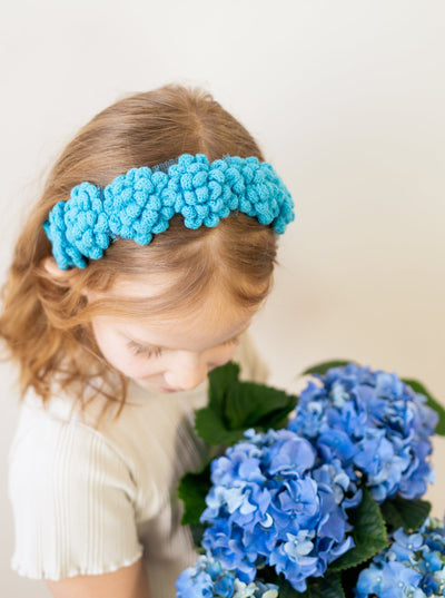 Crochet Puff Child Headband