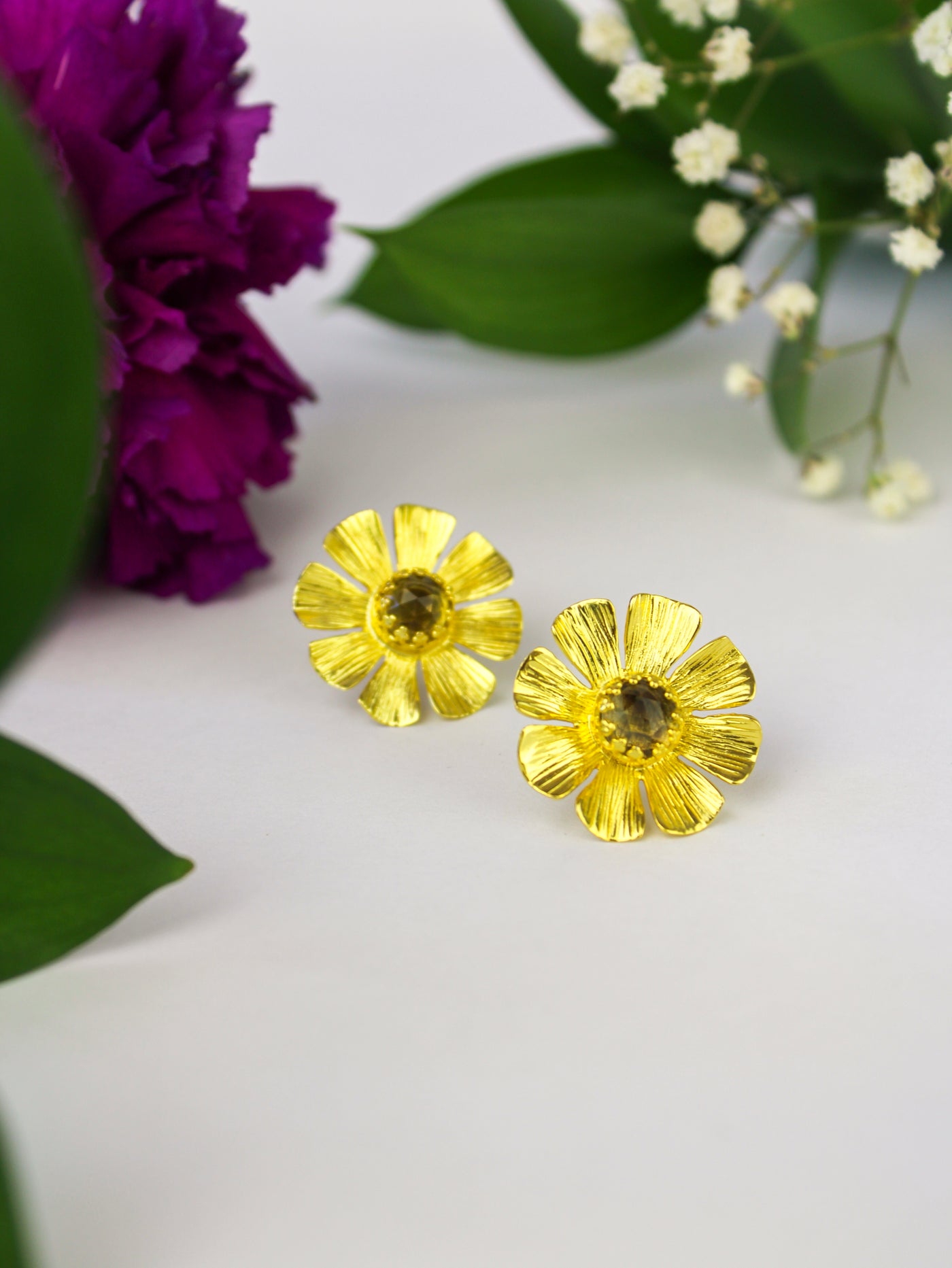 Daisy Statement Stud Earrings