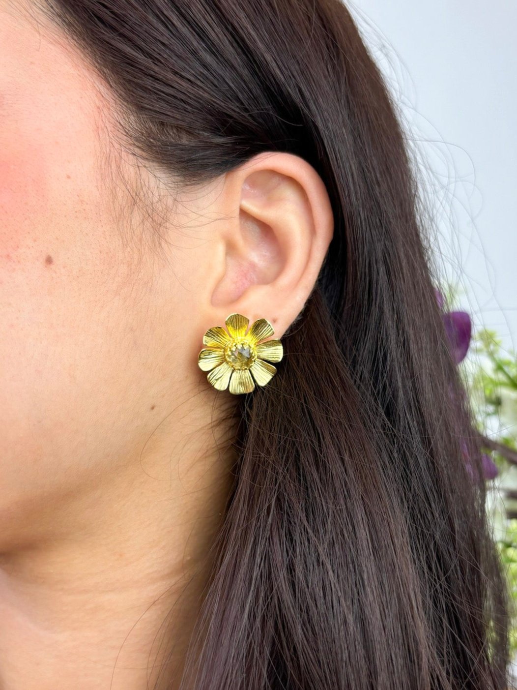 Daisy Statement Stud Earrings