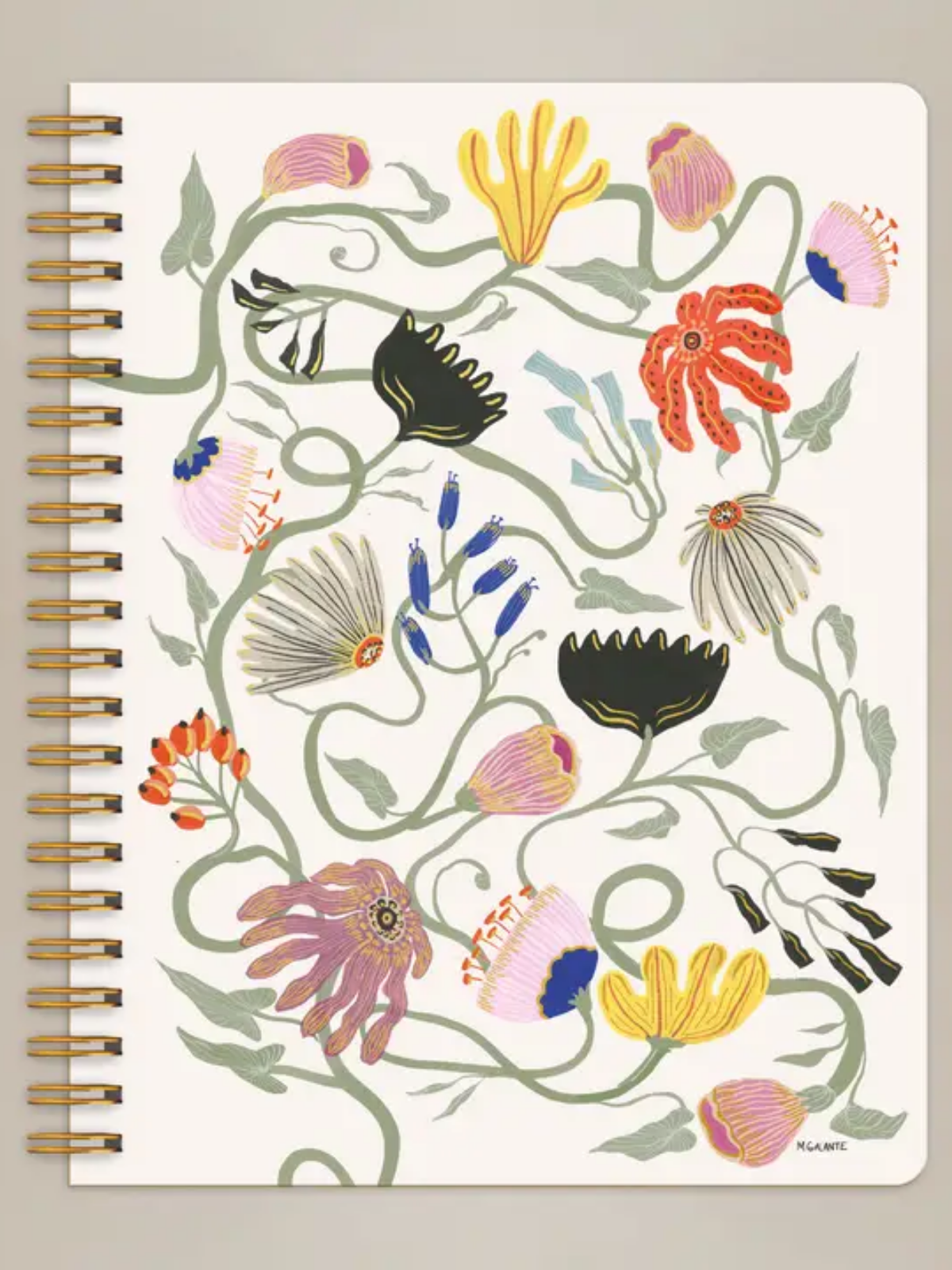 Francis Floral Big Notebook