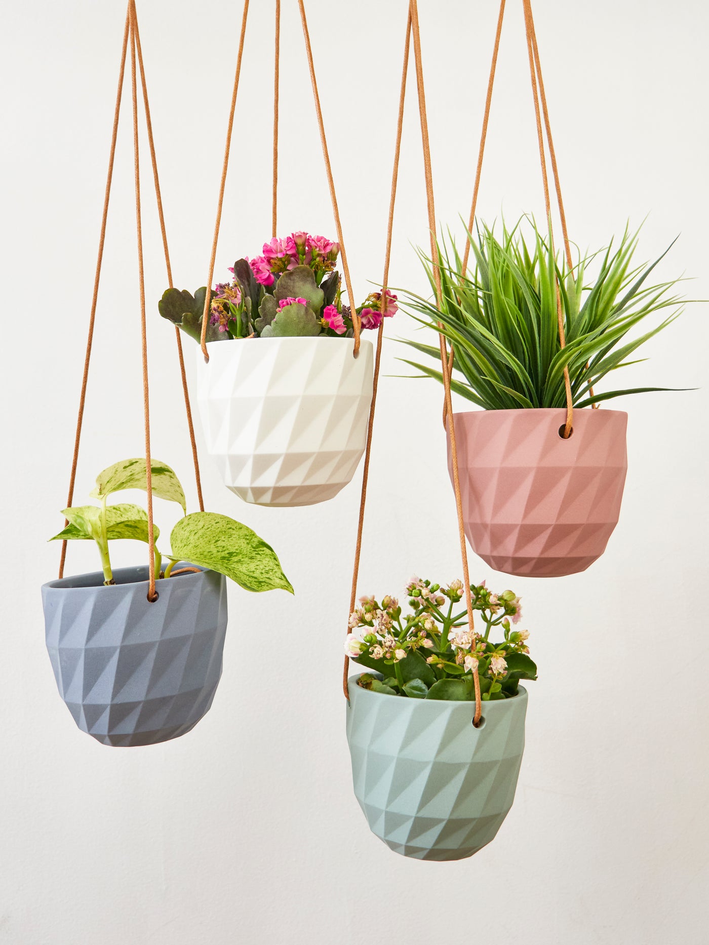 Virago Modern Hanging Planter- Grid