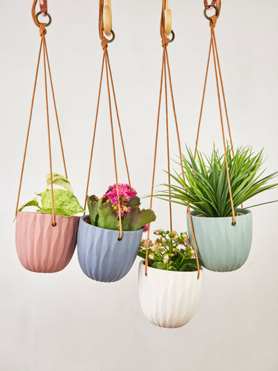 Virago Modern Hanging Planter- Waves