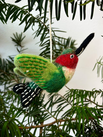 Needle Felted Bird Ornaments