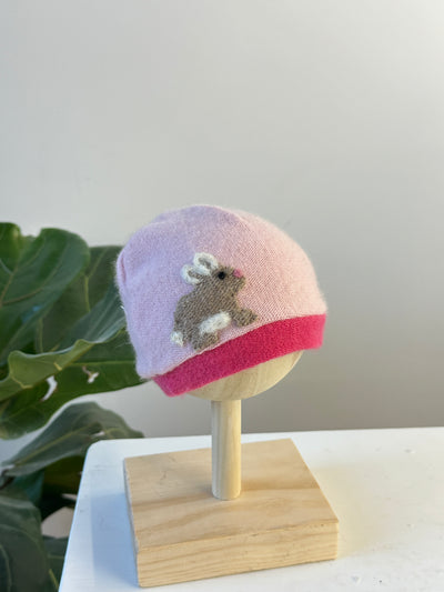 Bunny Cashmere Hat - Newborn