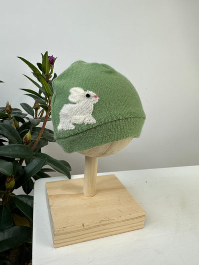 Bunny Cashmere Hat - Newborn