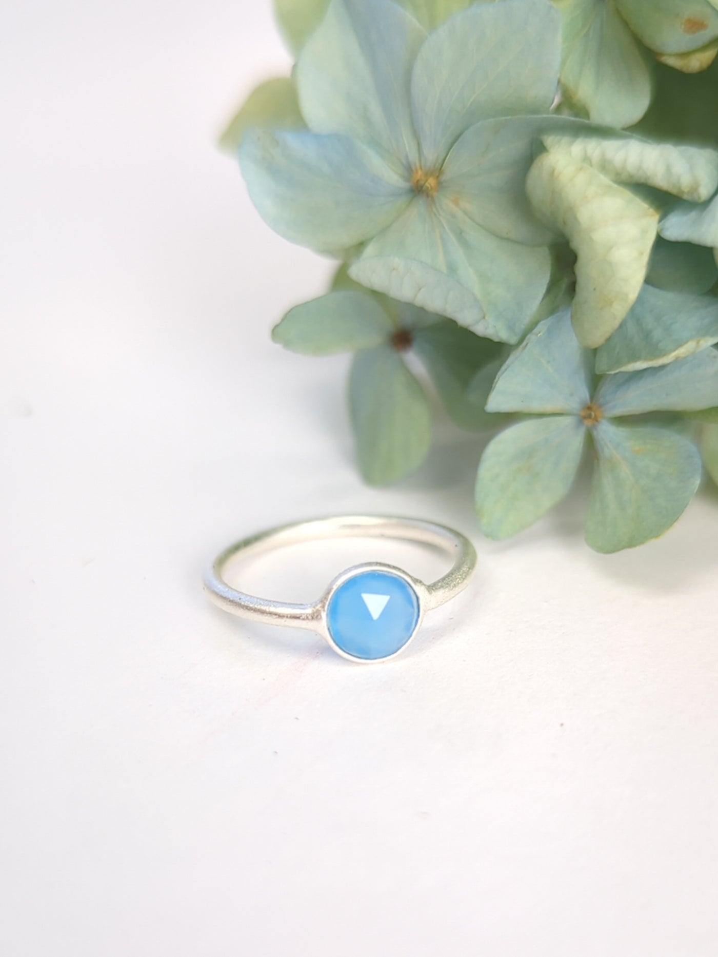 Mini Pebble Ring - Silver