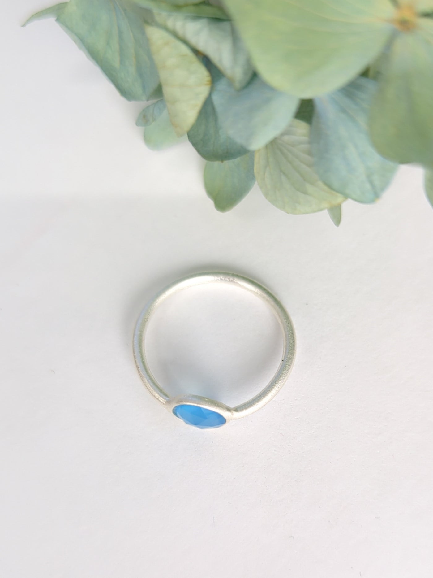 Mini Pebble Ring - Silver