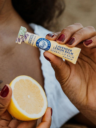 Organic Lip Balm - Lavender Lemon