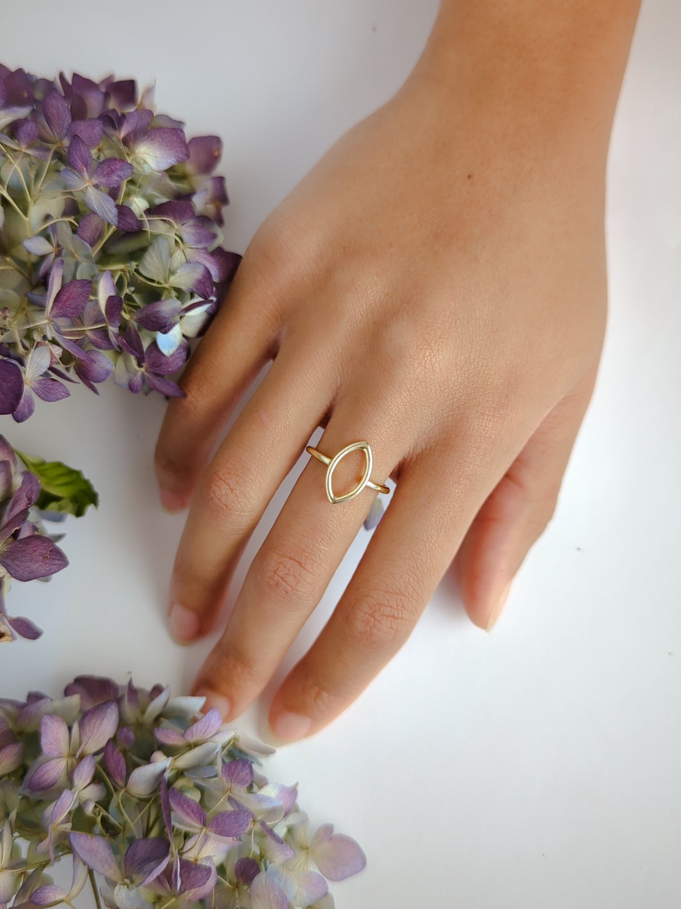 Leaf Wire Ring