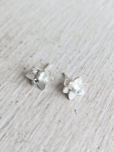 Petite Floral Stud Earrings