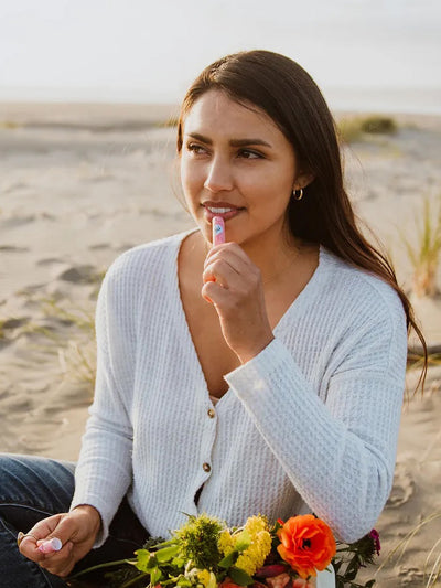 Organic Tinted Lip Balm - Pink Grapefruit