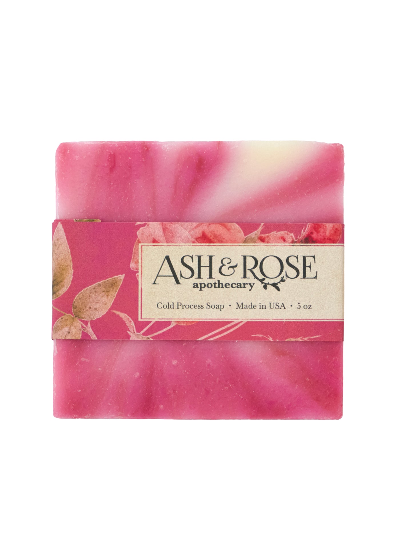 Rose Petal Romance Soap Bar Handmade Using Real Flowers