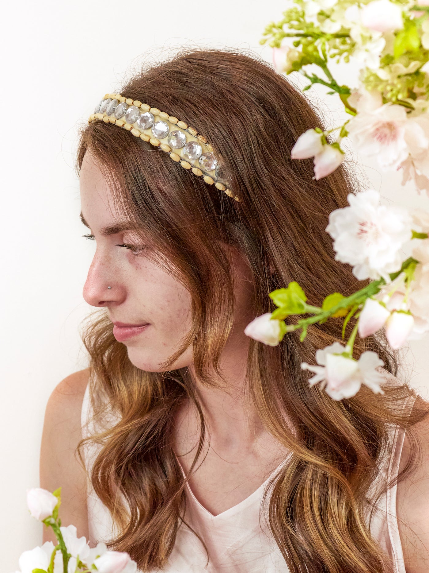 Siren Shimmer Beaded Headband