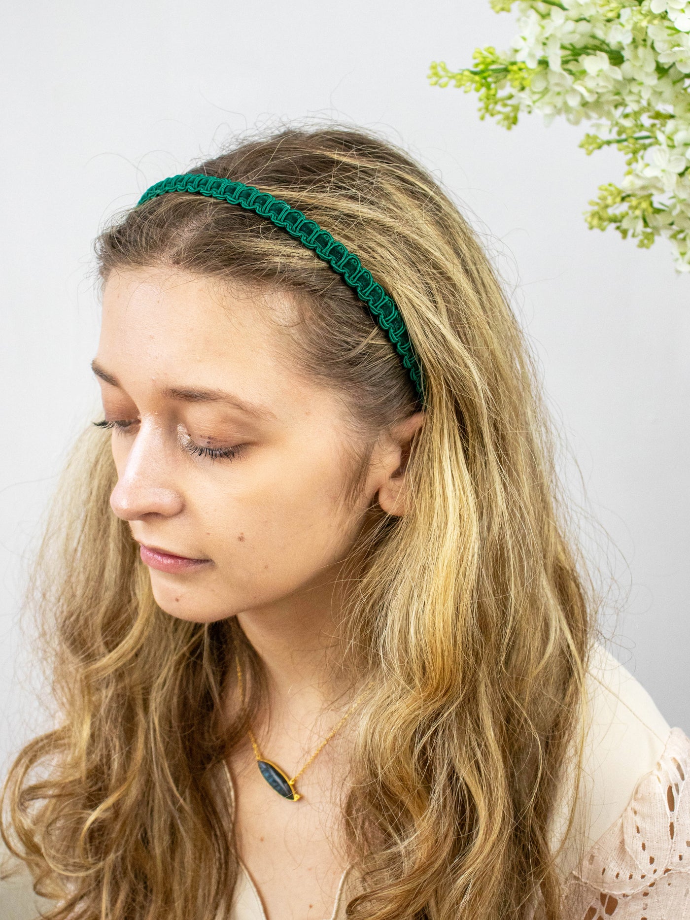 Winter Velvets Skinny Headbands