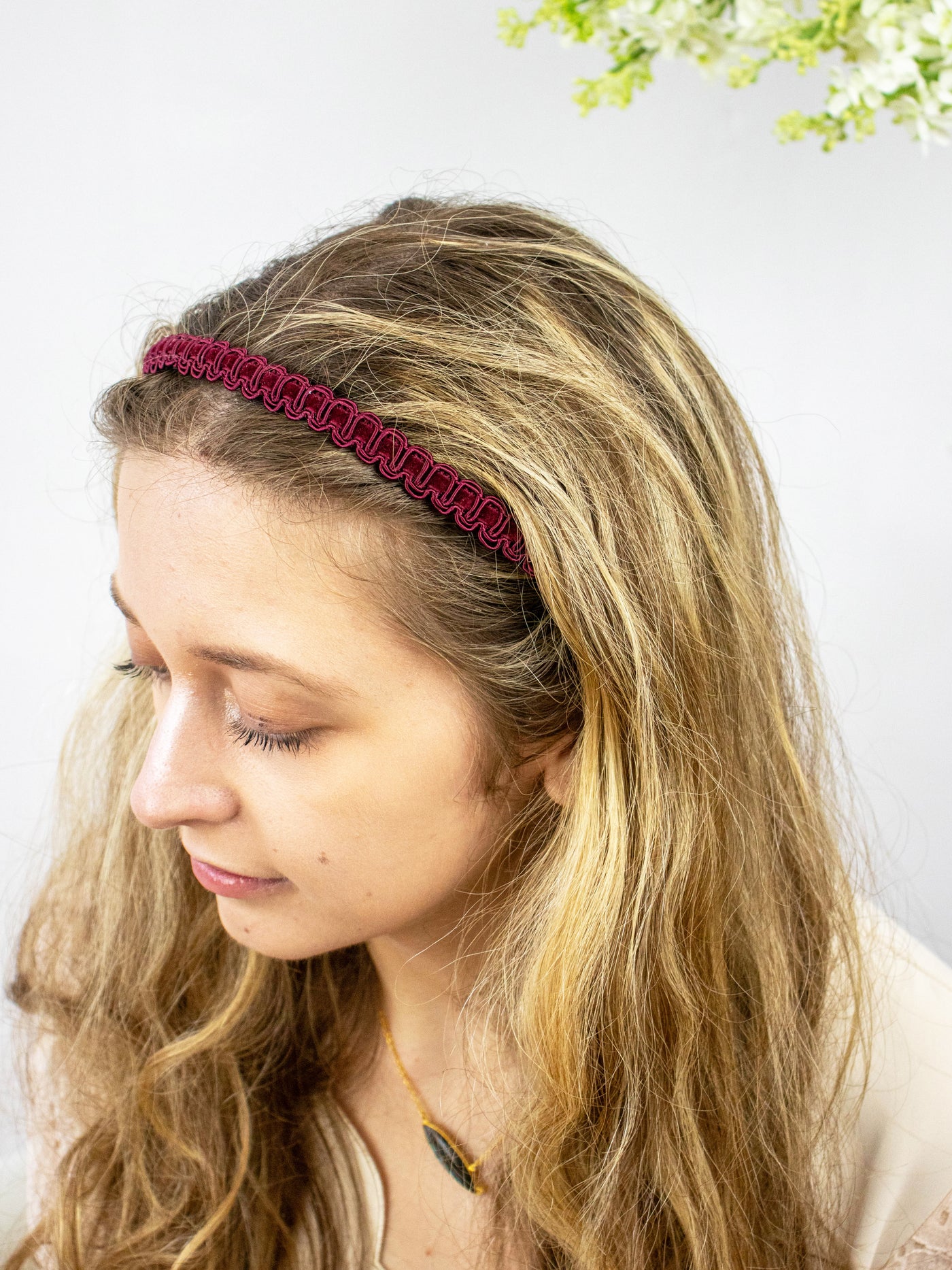 Winter Velvets Skinny Headbands