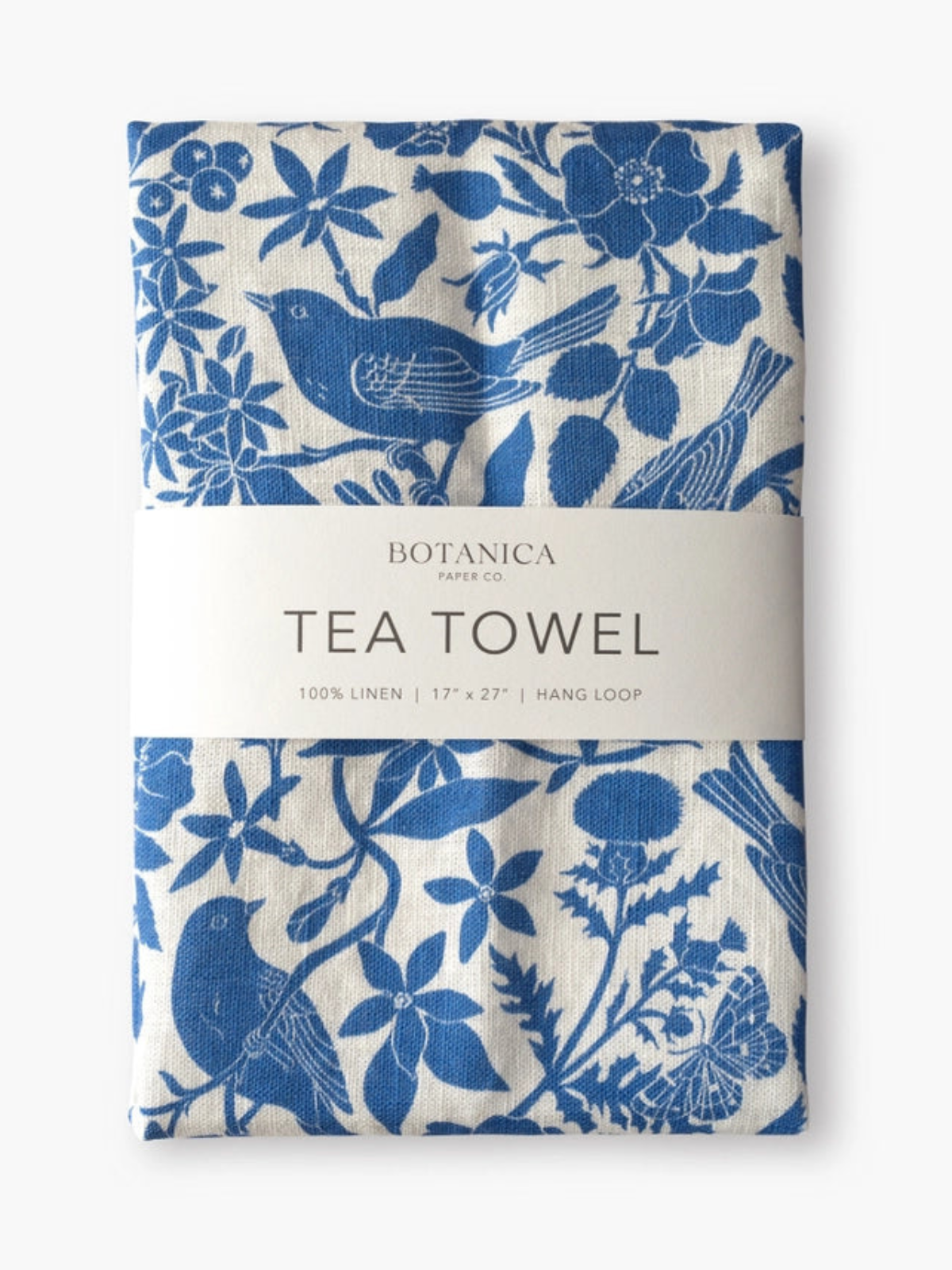 Botanical Prints 100% Linen Tea Towels