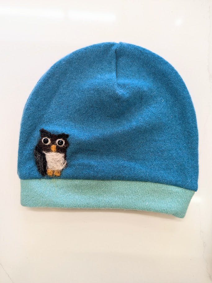 Owl Cashmere Hat - Child