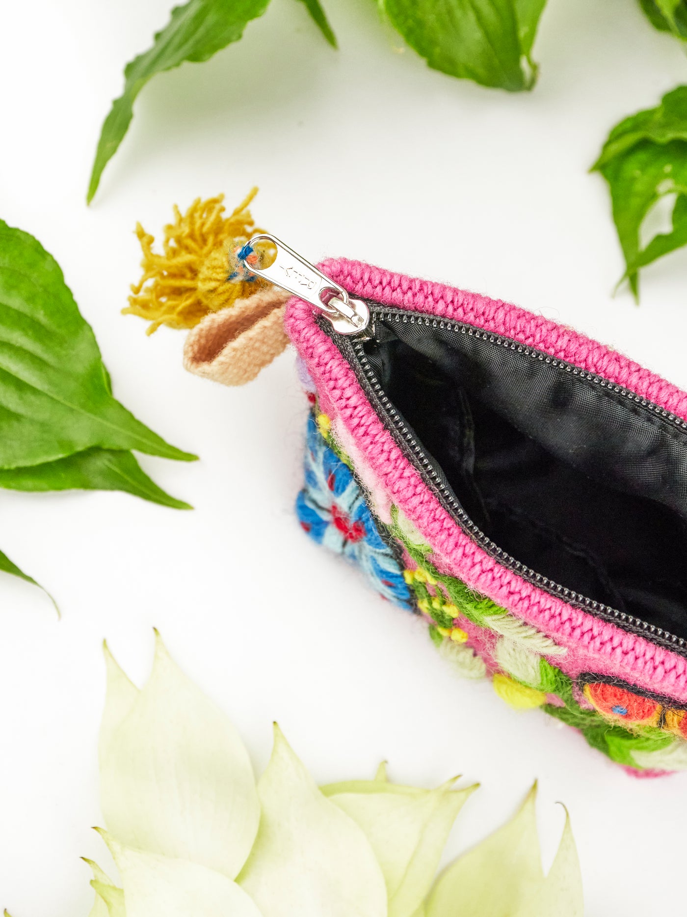 Victoria Embroidered Coin Purse