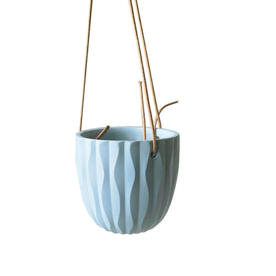 Virago Modern Hanging Planter- Waves