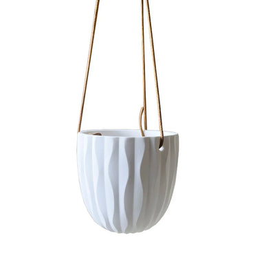 Virago Modern Hanging Planter- Waves