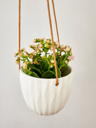 Virago Modern Hanging Planter- Waves