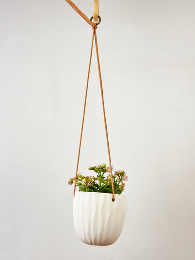 Virago Modern Hanging Planter- Waves